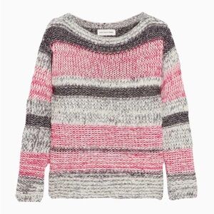 Gorgeous Isabel Marant Etoile Boat Neck Striped Wool Chunky Knit Sweater 42 S 6